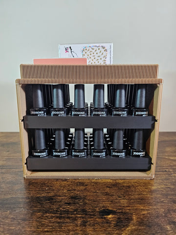 💅 9to5 Nail Polish & Accessories Organizer – Holds 60 Bottles
