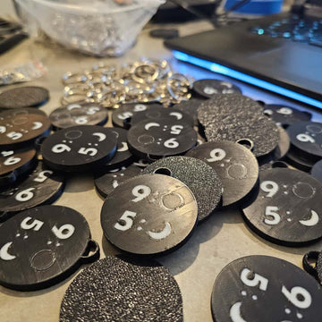 NFC Smart Tag | Customizable Keychain with Digital Link | Share Any Link Instantly | Smart Business Card