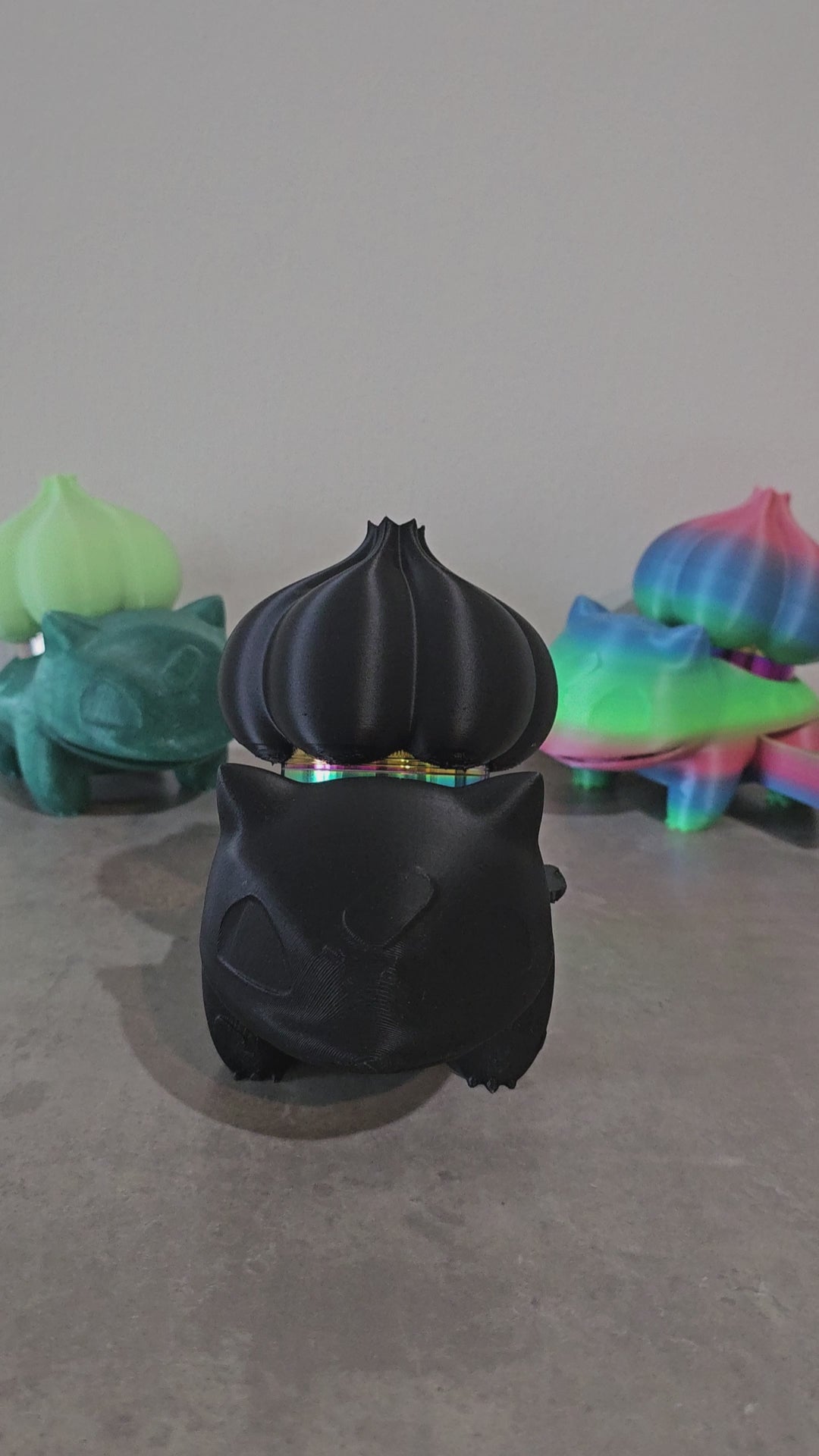 Bulbasaur Pokémon Inspired Herb Grinder – 3D Printed Plant Creature Grinder | Unique Stash Box Gift for Collectors  – Grindosaur